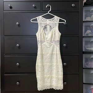 GUESS brand lacy dresses!!  Both size extra small XS!  Perfect party dresses!!